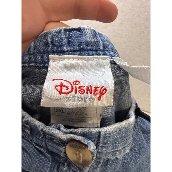 Winnie the Pooh Disney Embroidered Beaded Jeans Denim Pants Vtg Women's XXL - Picture 3 of 15